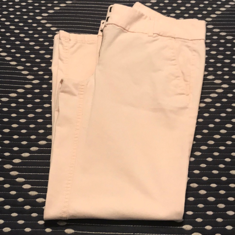 Pale pink Loft capris!